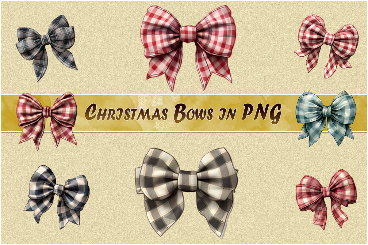 christmas bow stickers: Forty Bow Illustrations for a Larger Palette original product preview