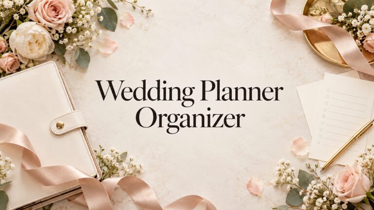 Wedding Planner Organizer illustrated article cover