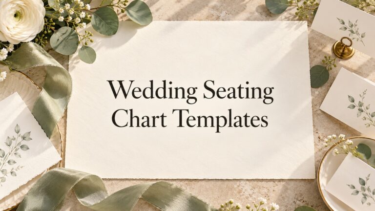 Wedding Seating Chart Templates illustrated article cover