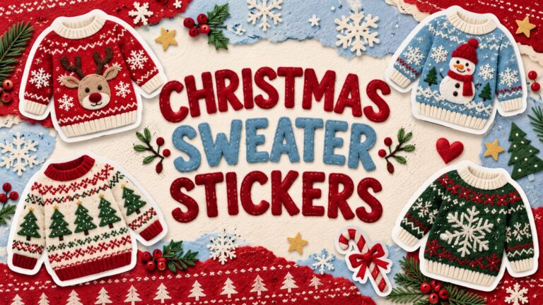Christmas Sweater Stickers article cover