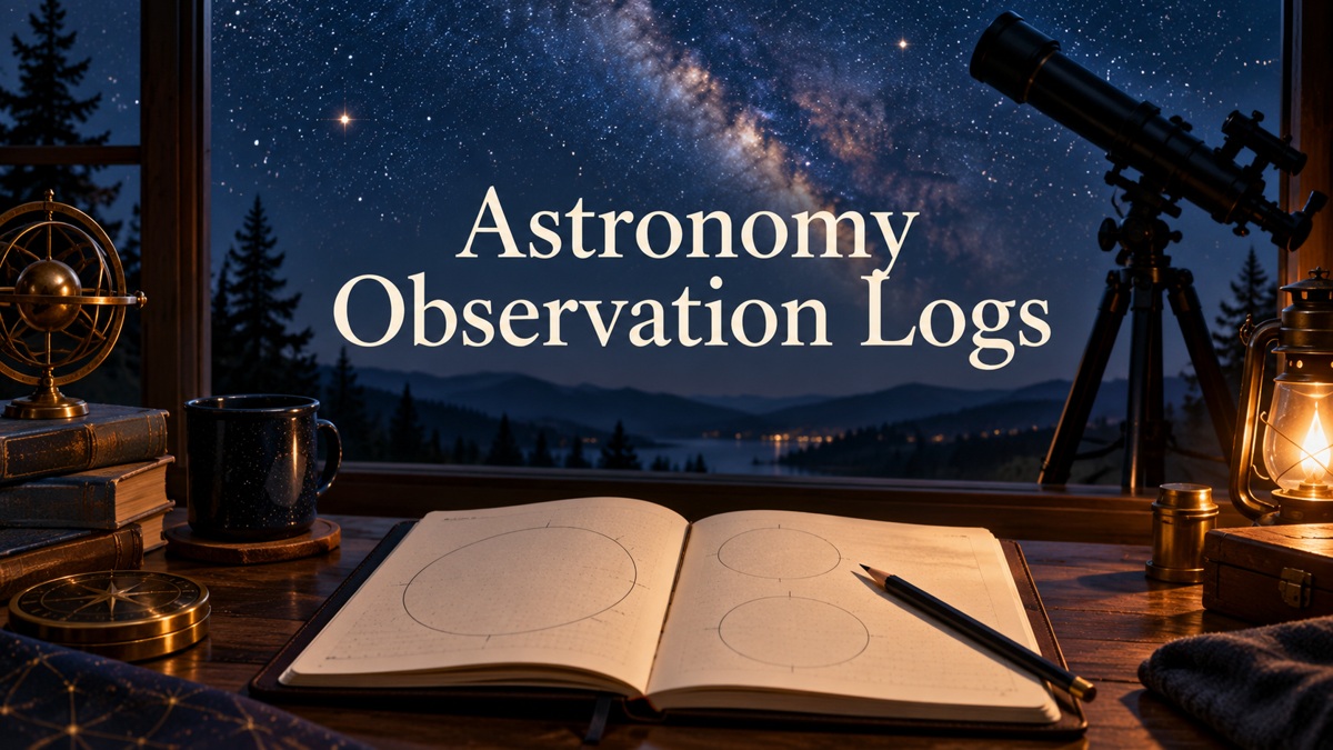 Astronomy Observation Logs article cover