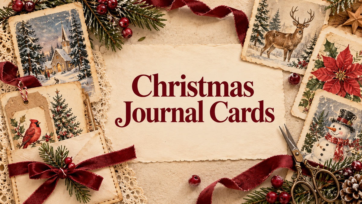 Christmas Journal Cards article cover