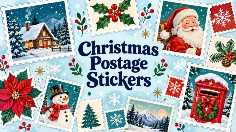 Christmas Postage Stickers article cover