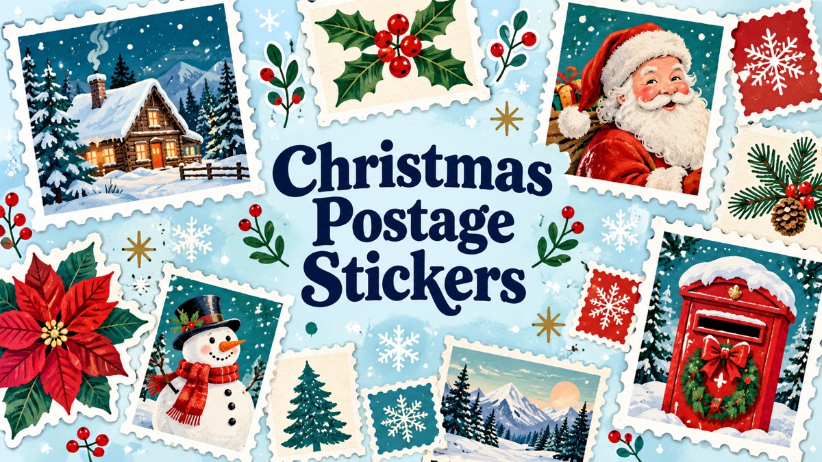 Christmas Postage Stickers article cover