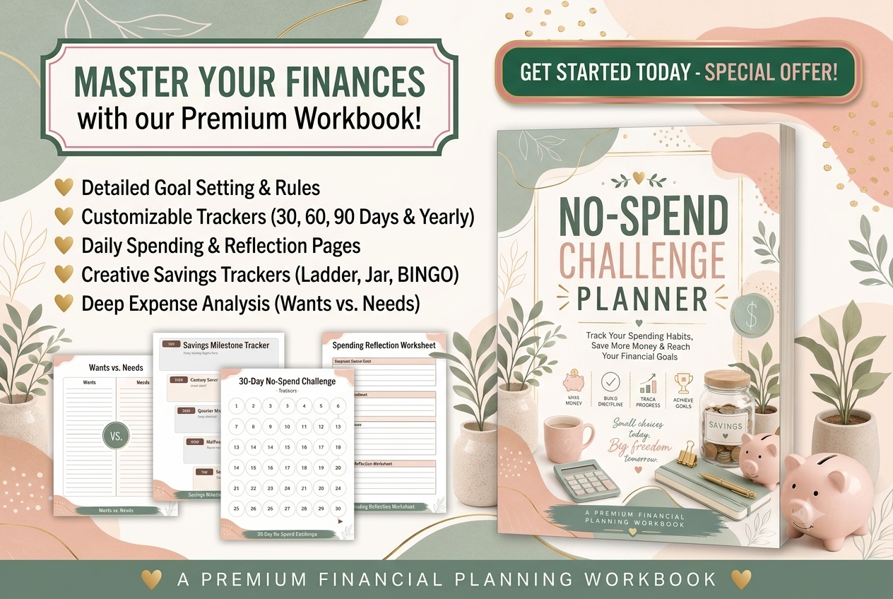 Savings Challenge Planner — No-Spend Challenge Planner