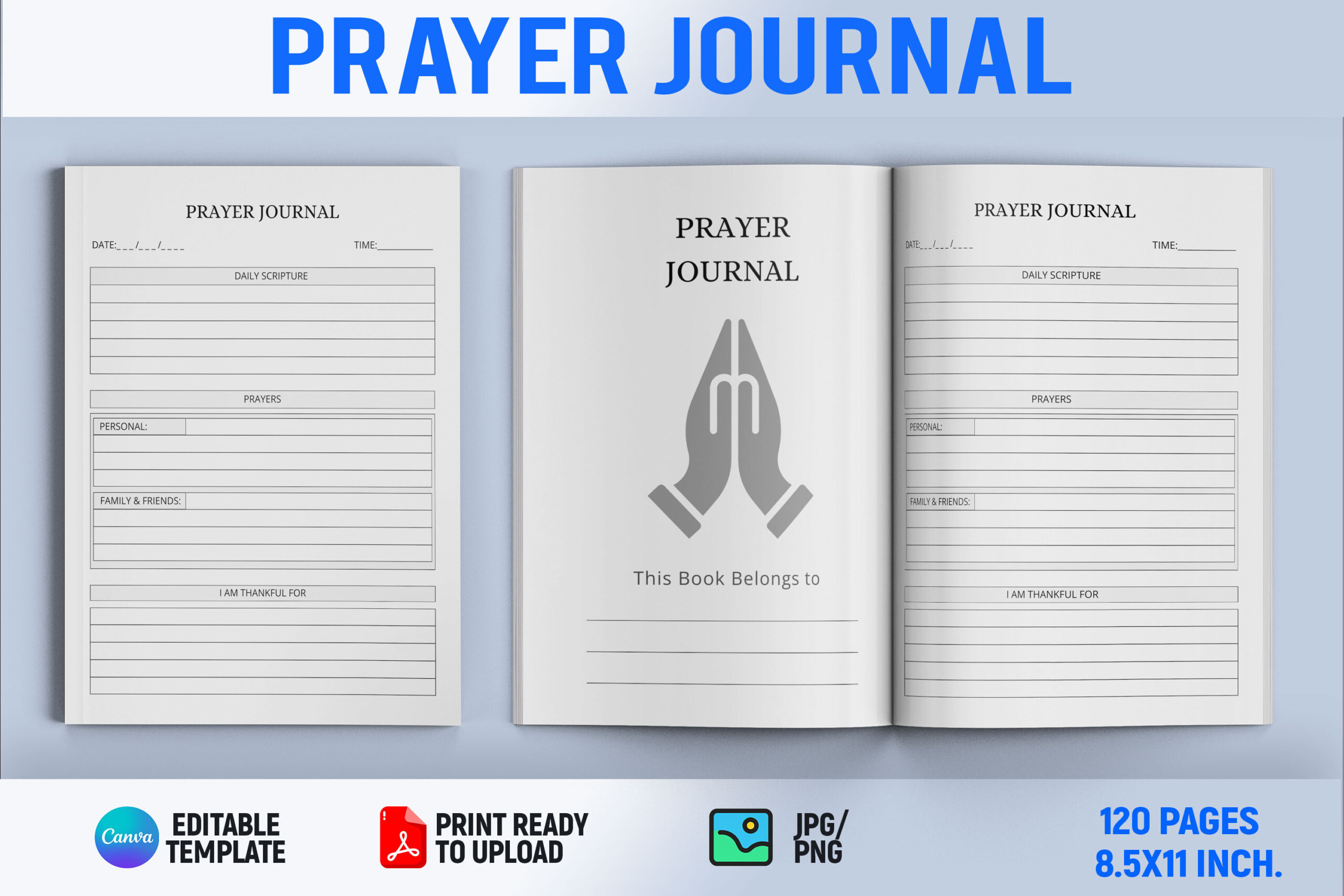 Prayer Journal — Prayer Journal | KDP Interior