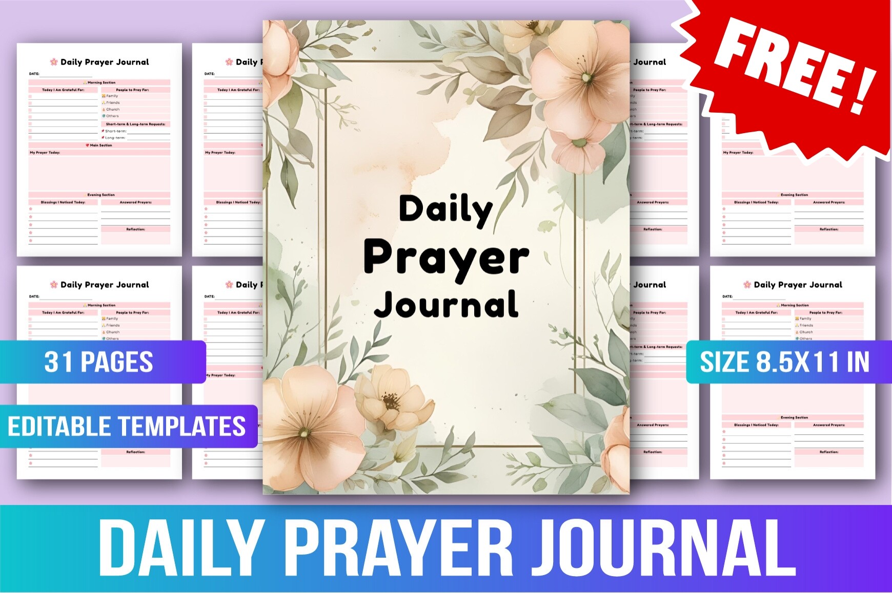 Prayer Journal — Free Daily Prayer Journal