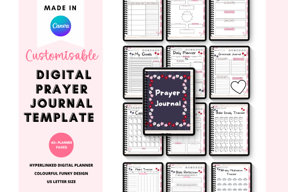 Prayer Journal — Canva Digital Prayer Journal