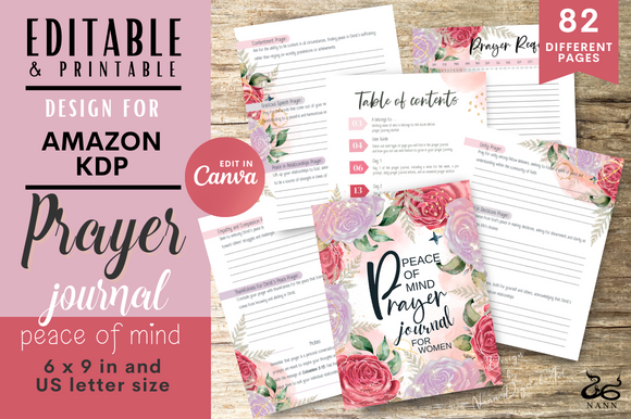Prayer Journal — Prayer Journal/ Peace of Mind/ Interiors