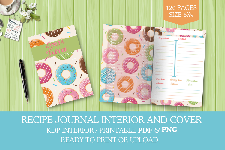 Recipe Binder: Recipe Journal Kit by Nellyimy