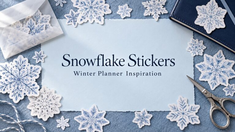 Snowflake Stickers editorial cover