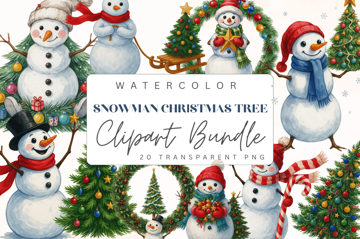 Snowman Stickers: Snowmen and Christmas Trees in a Twenty-Image Collection original product preview