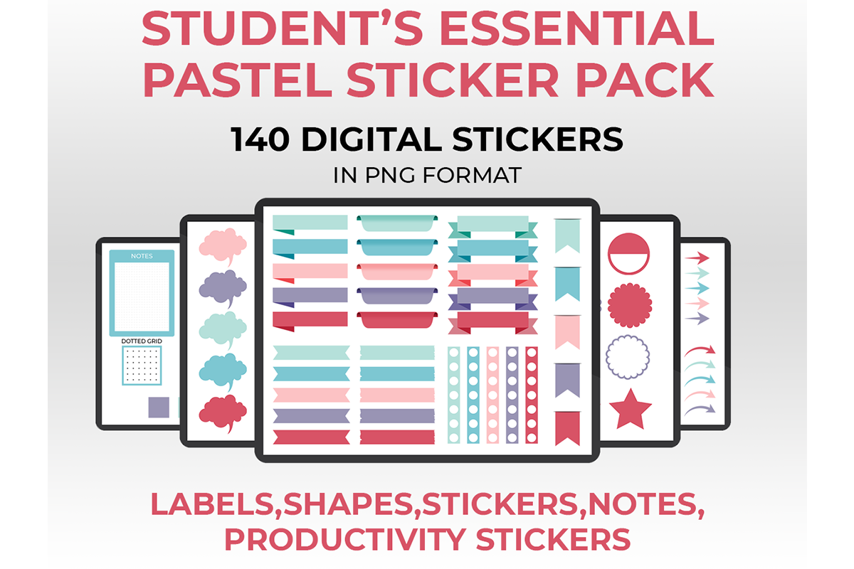 Teacher Planner Stickers: Digital Stickers for Students and Teachers