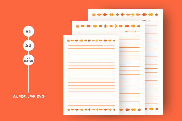 thanksgiving journal: A Thanksgiving Writing Page in Three Paper Sizes original product preview