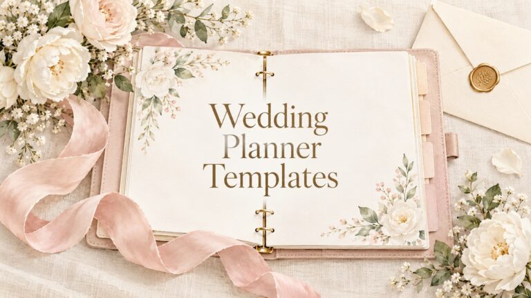 Wedding Planner Templates — editorial cover